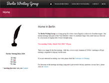 Tablet Screenshot of berlinwritinggroup.com